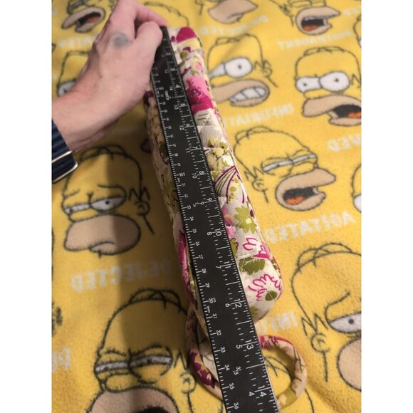 Vera Bradley KNOT JUST A CLUTCH Make Me Blush Floral Pattern - Picture 6 of 7